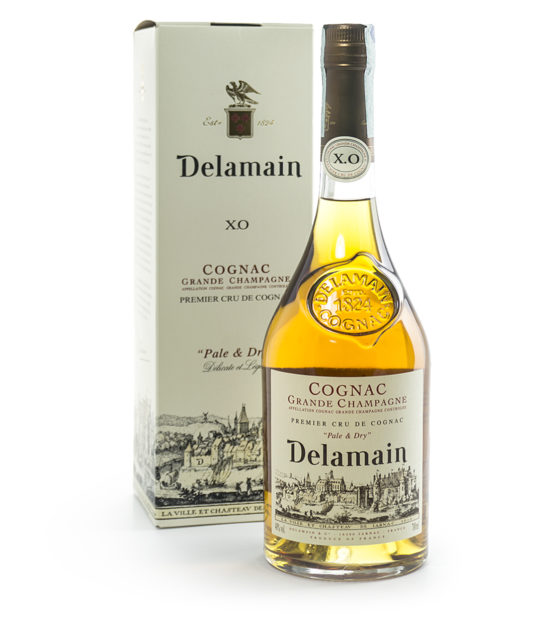 Cognac Delamain con confezione